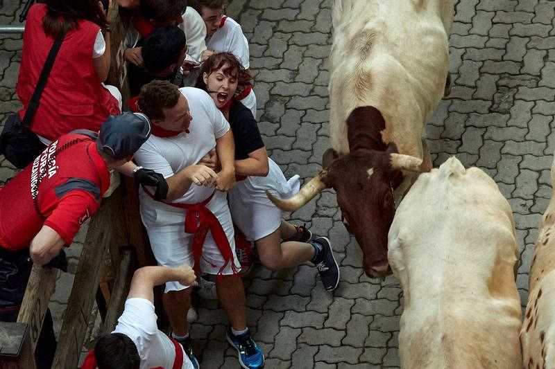 Cuarto encierro de los Sanfermines 2018