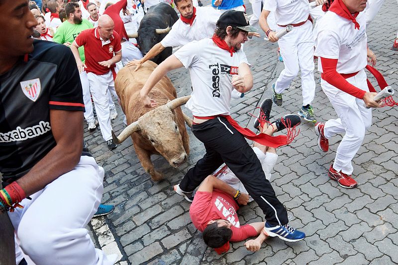 Cuarto encierro de los Sanfermines 2018
