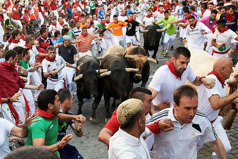 Quinto encierro de los Sanfermines 2018