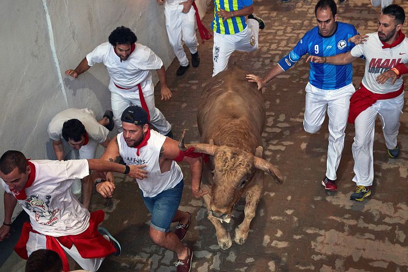 Quinto encierro de los Sanfermines 2018