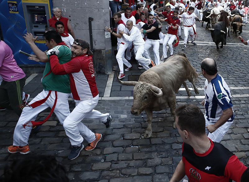 Quinto encierro de los Sanfermines 2018