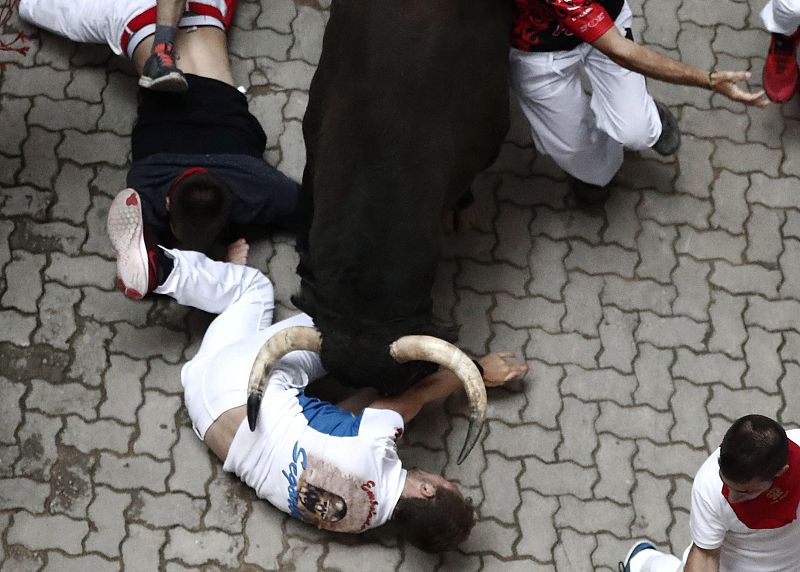 Séptimo encierro Sanfermines 2018