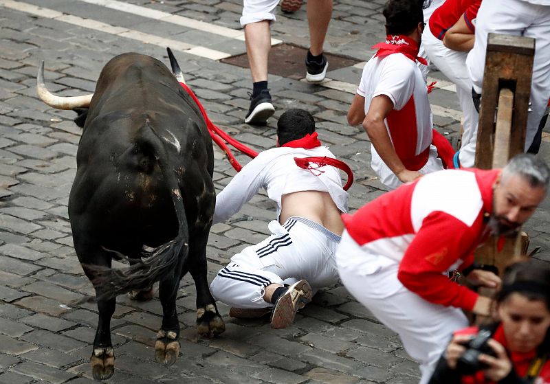 Séptimo encierro Sanfermines 2018