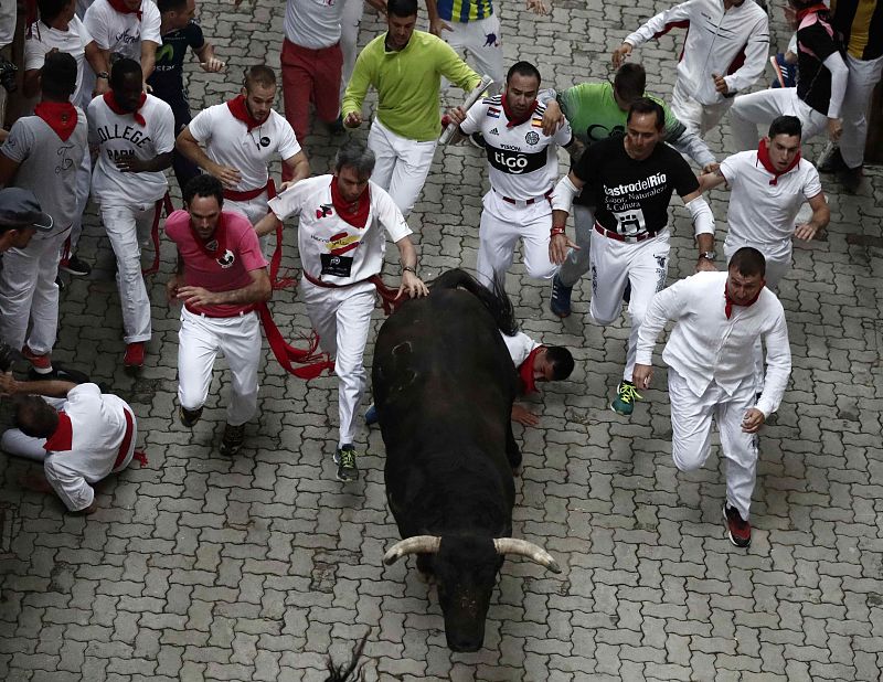 Séptimo encierro Sanfermines 2018