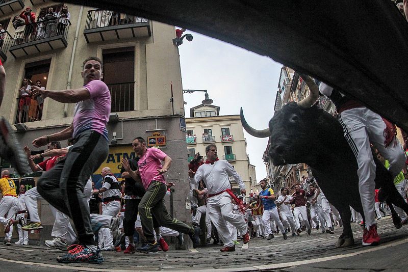 Séptimo encierro Sanfermines 2018