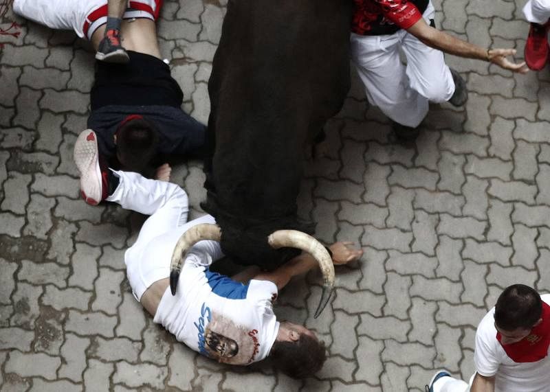 Séptimo encierro Sanfermines 2018