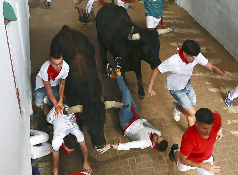 Octavo y último encierro de los Sanfermines 2018