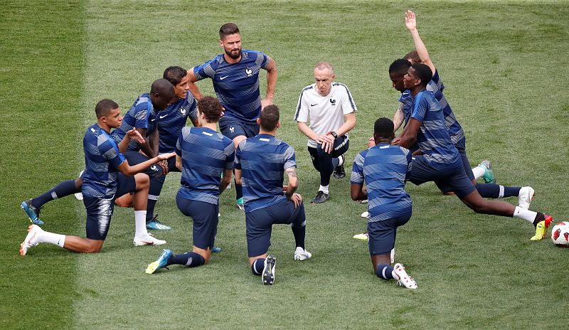 Las mejores imágenes del Francia-Croacia