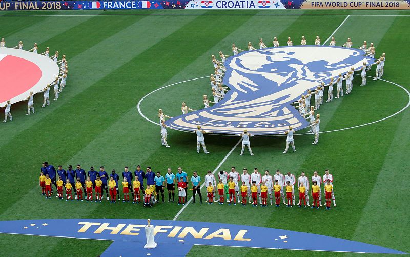 Las mejores imágenes del Francia-Croacia