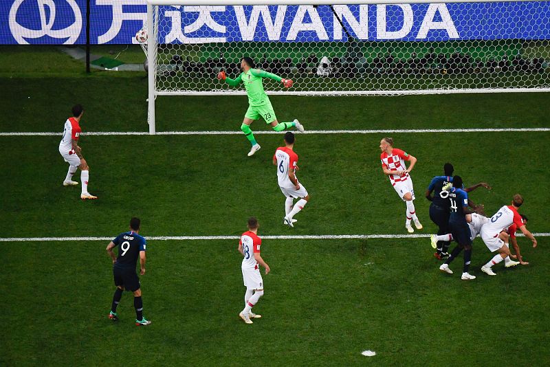 Las mejores imágenes del Francia-Croacia