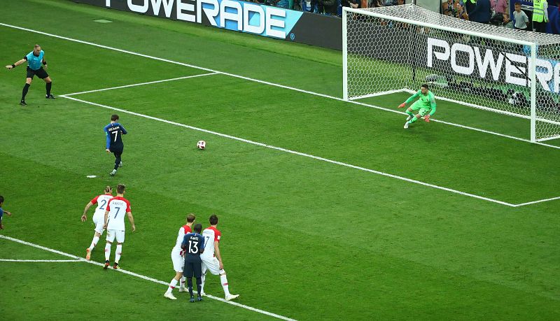 Las mejores imágenes del Francia-Croacia