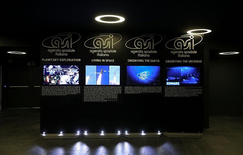 El lago descubierto por los investigadores italianos, en imágenes