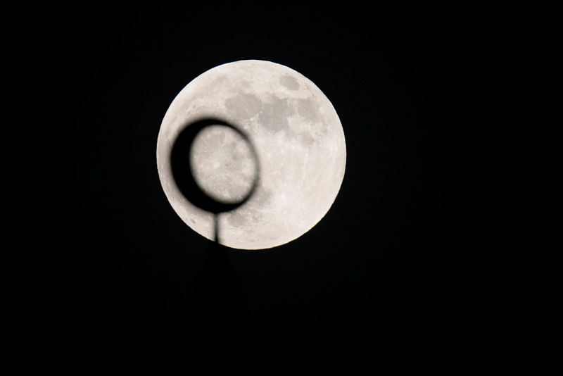 Eclipse de Luna en Abu Dhabi