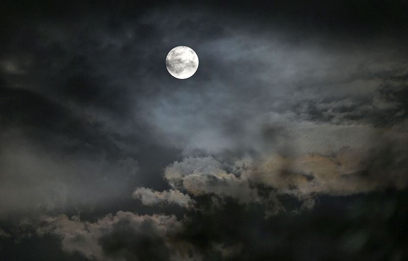 Eclipse de Luna en India