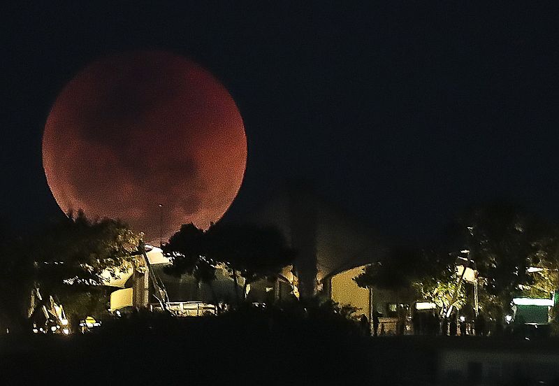 Eclipse de Luna en Brasil