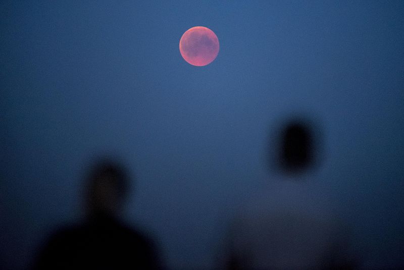 Eclipse de Luna en Dinamarca