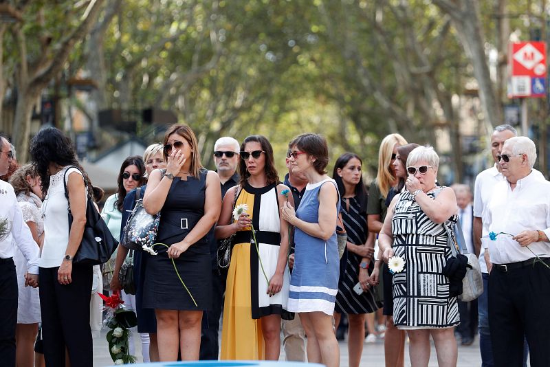 Primer aniversario de los atentados del 17A en Barcelona y Cambrils