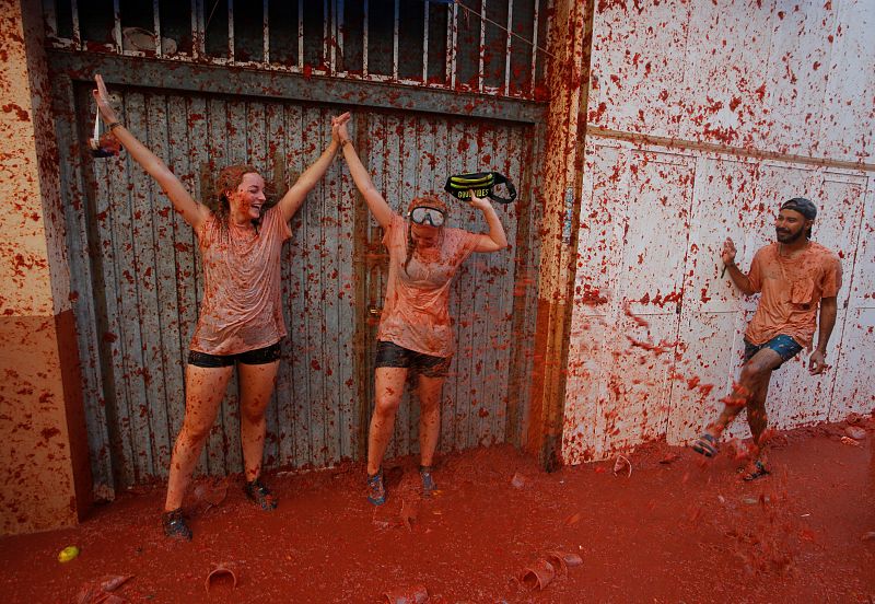 Buñol es tomate y tomate es Buñol, Tomatina 2018