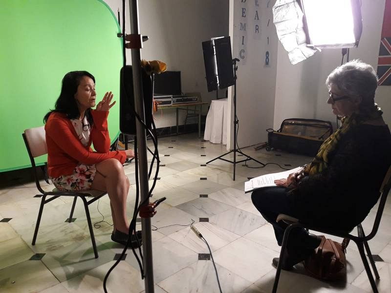 Rodaje reportaje 'El Patronato'