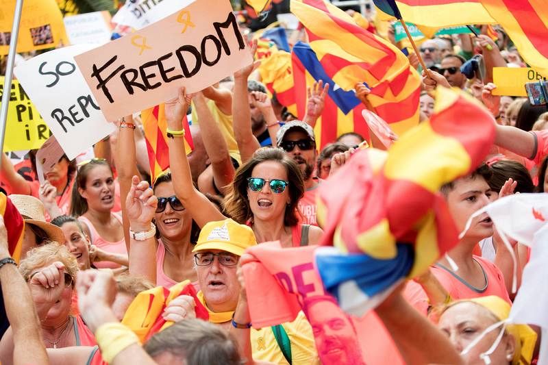 MANIFESTACIÓN CON MOTIVO DE LA DIADA