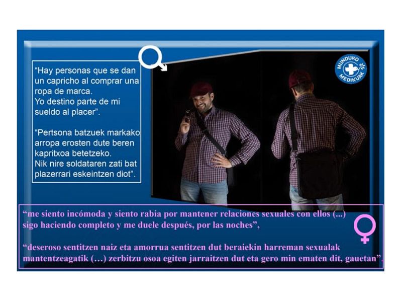 El hombre prostituyente "cosificador", para él una prostituta es un objeto más de consumo