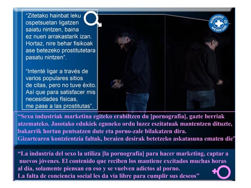 El hombre prostituyente "buscador de pareja"