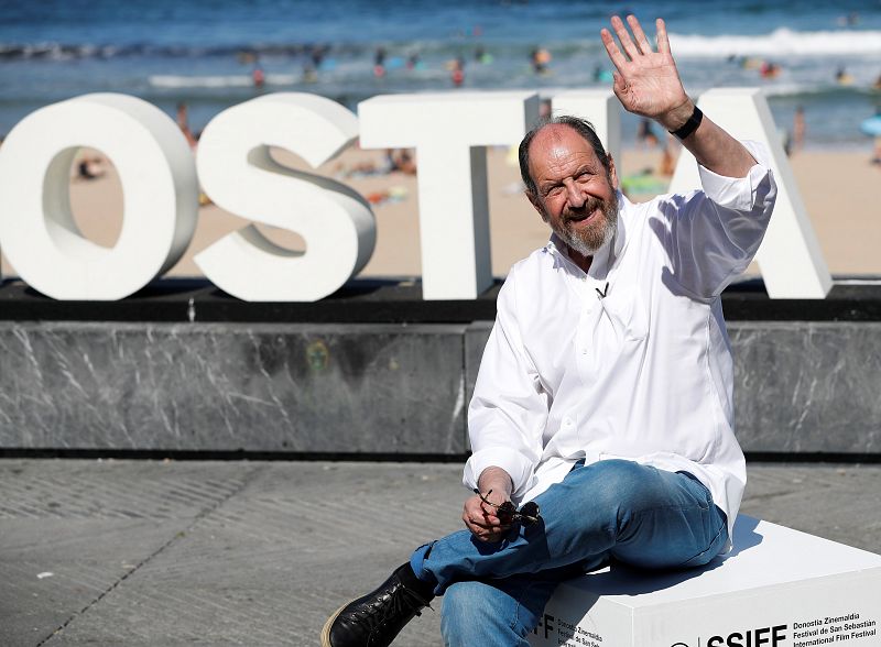 El actor Josep María Pou durante la presentación de El reino, que compite en la sección oficial del festival