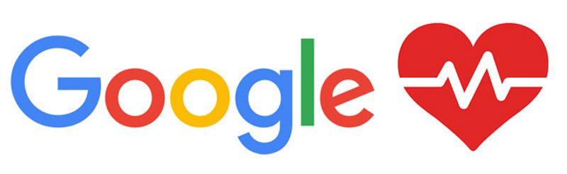 Fracasos de Google: logo de Google Health