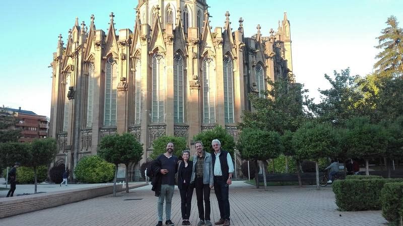 El equipo en Vitoria