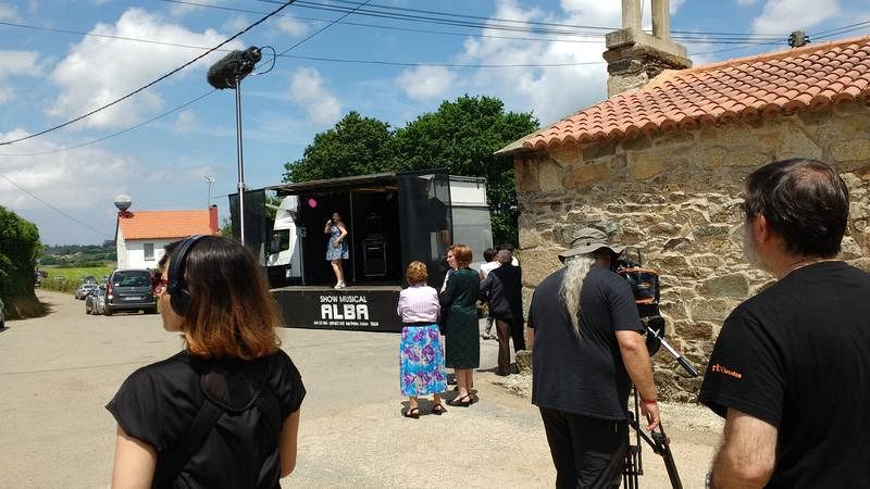 Rodando a Alba y su Show Musical