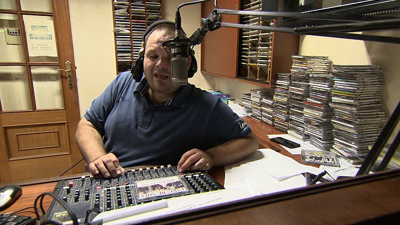 Daniel Seijas, director de "Palco de Estrelas" en Radio Valga