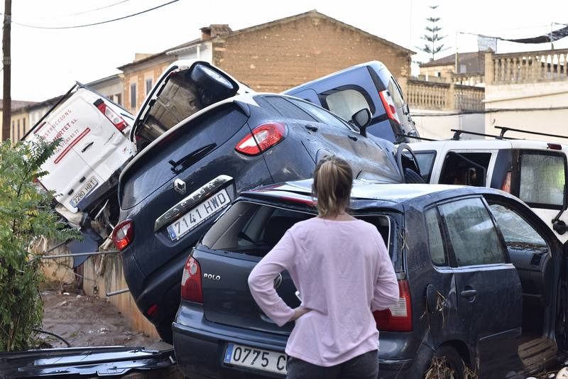 Buscan a cinco personas desaparecidas en Sant Llorenç por las fuertes lluvias