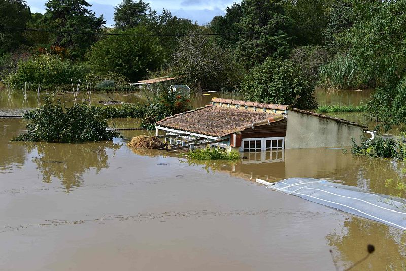 Inundados hasta el techo