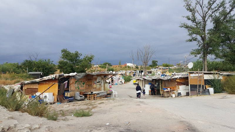  Aquí llegaron a vivir 400 personas. Al final solo quedaban 30 familias, unas 110 personas