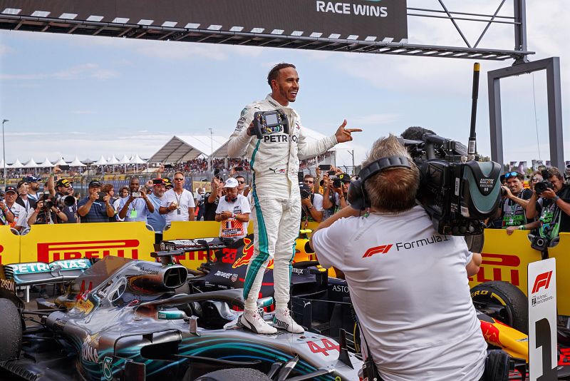 El GP de Francia supuso otro triunfo para el piloto de Mercedes.