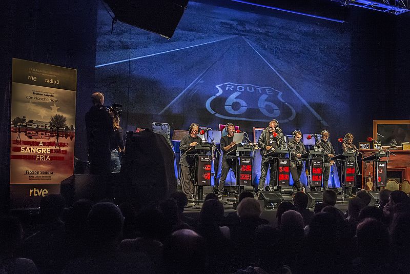 Un momento de la representación.