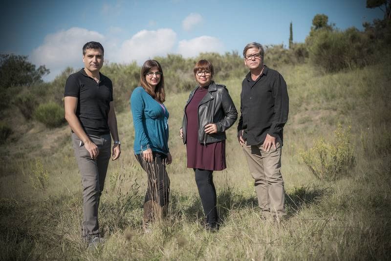  Rafa Arenas, Agnès Bibiloni, Hortènsia Vélez y Sergi Castelar, equipo de realización 