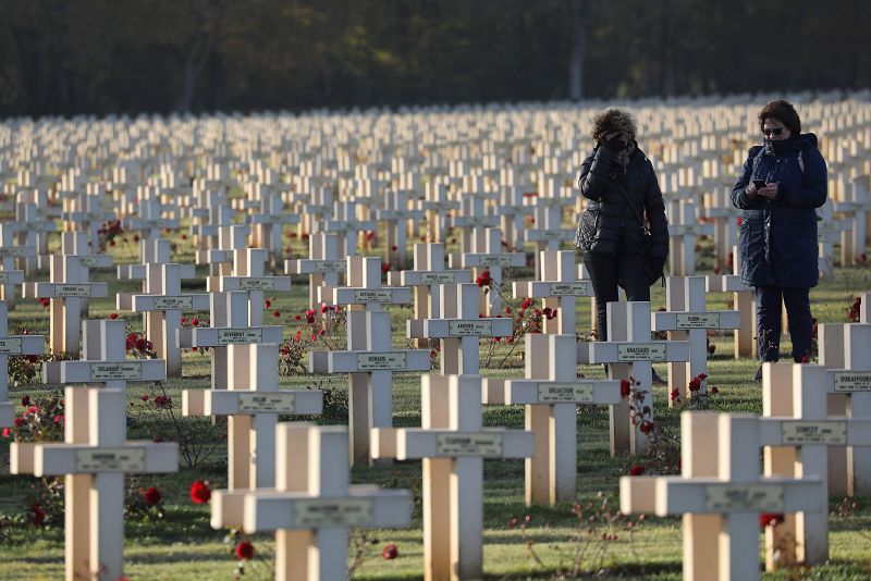 Cementerio de la Primera Guerra Mundial en Notre Dame