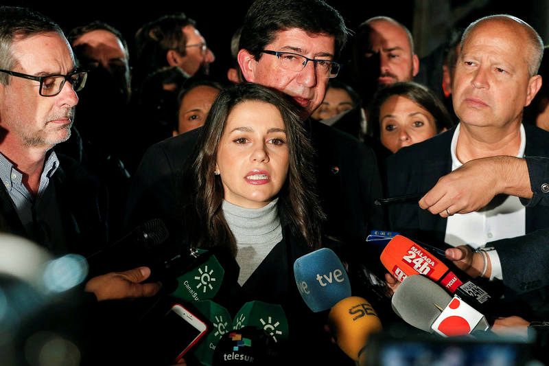 Ciudadanos elige Málaga para la pegada de carteles