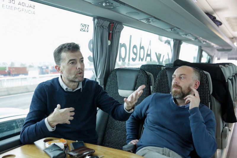 El 'road trip' de los candidatos