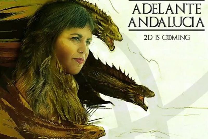 Teresa Rodríguez se ha "comprado tres dragones"