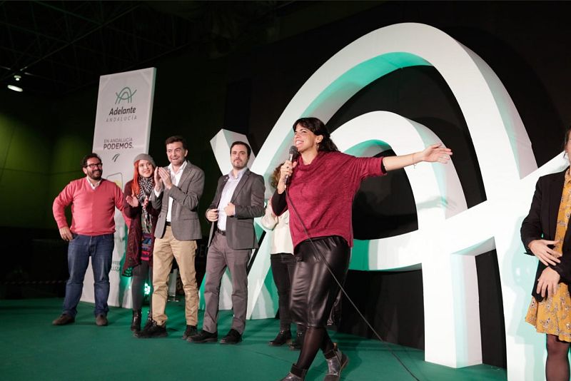 Mitin de Teresa Rodríguez en Córdoba