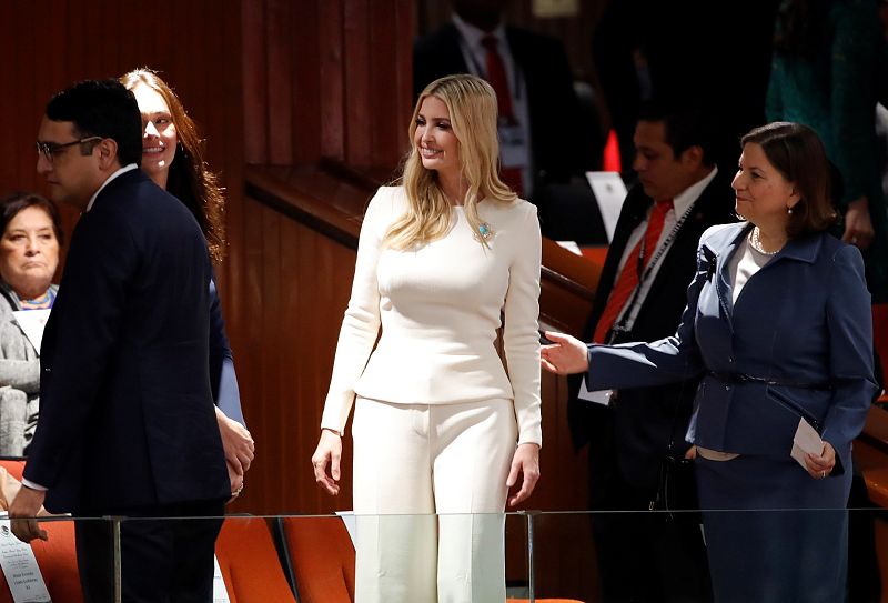 Ivanka Trump, hija y asesora del presidente estadounidense Donald Trump, asiste a una sesión del Congreso para la investidura de Andrés Manuel López Obrador