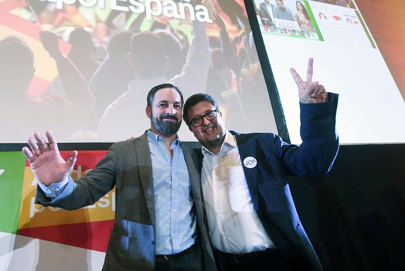 Vox celebra los resultados en las elecciones andaluzas