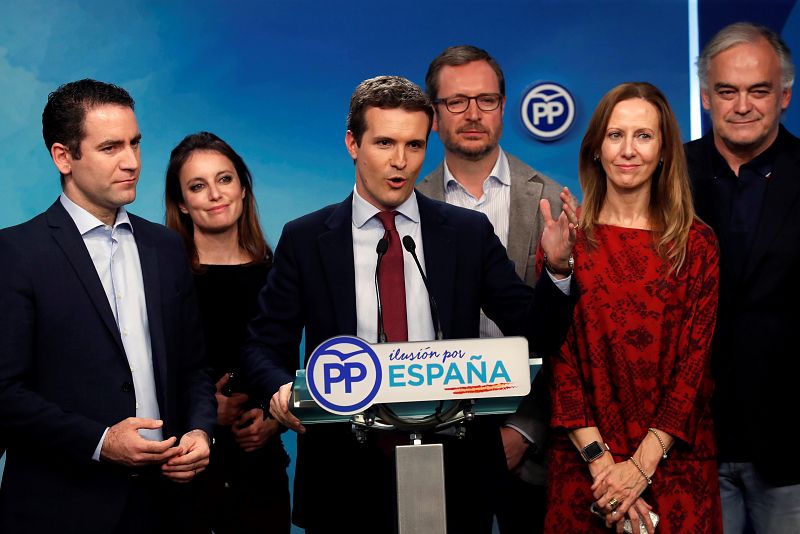 Pablo Casado valora los resultados de las elecciones andaluzas