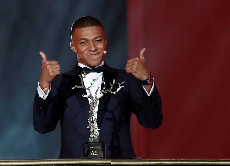 Gala Balón de Oro 2018 - Mbappé gana el trofeo Kopa