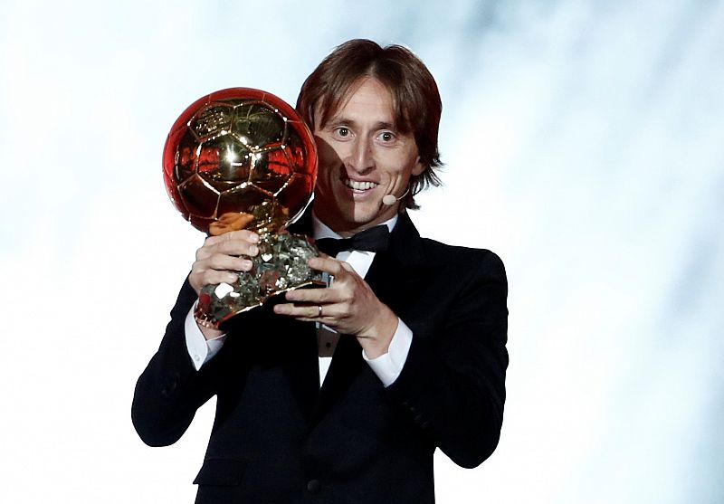 Gala Balón de Oro - Modric