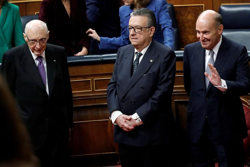 Los padres de la Constitución celebran el aniversario