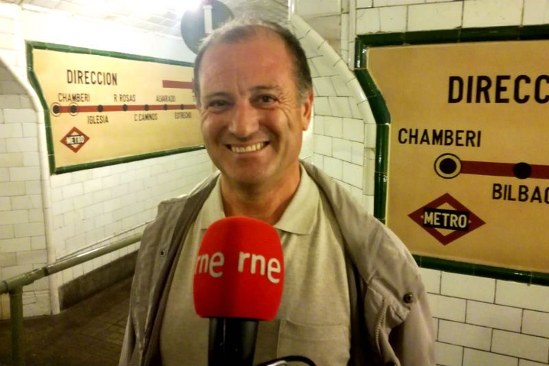 Luis María González Valdeavero - Responsable de Andén 0 (departamento de patrimonio histórico de Metro de Madrid).