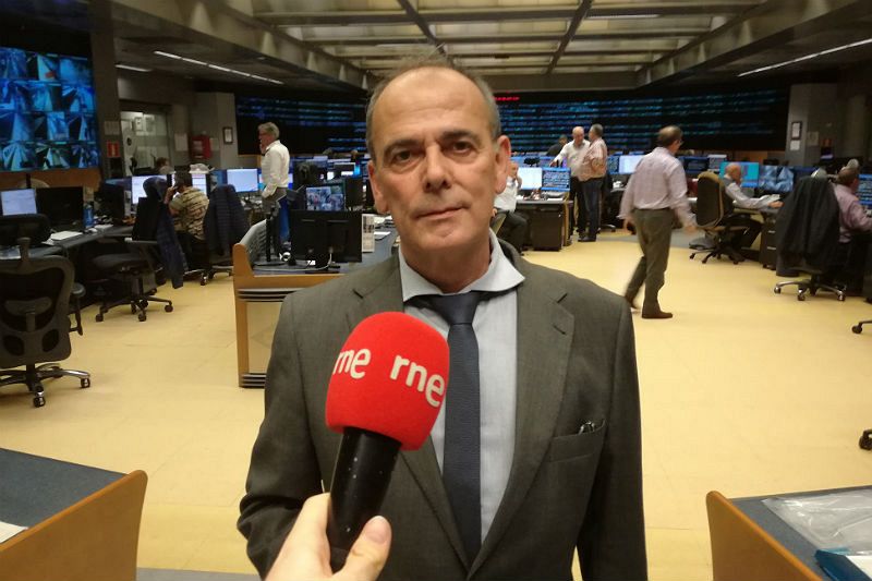 Eduardo Molina - Coordinador de tráfico centralizado en el puesto de mando de Metro de Madrid.